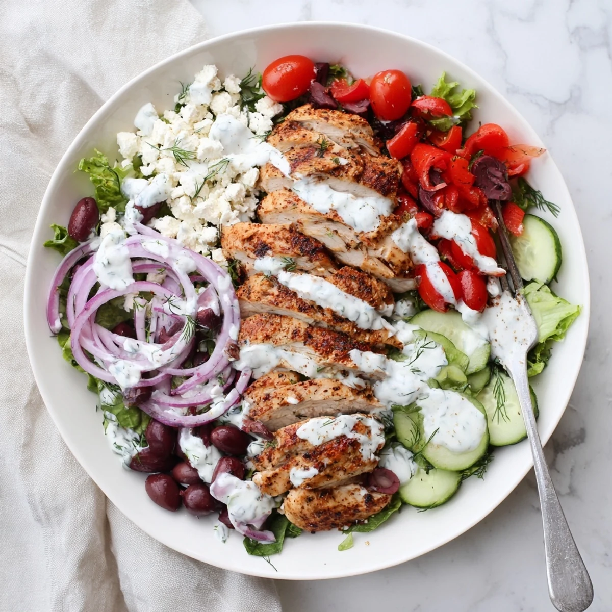 Tzatziki Chicken Salad