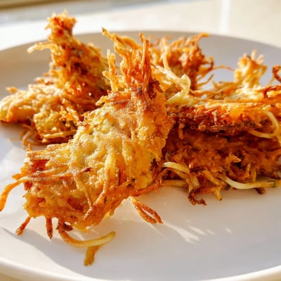 Ukoy Filipino Shrimp Fritters