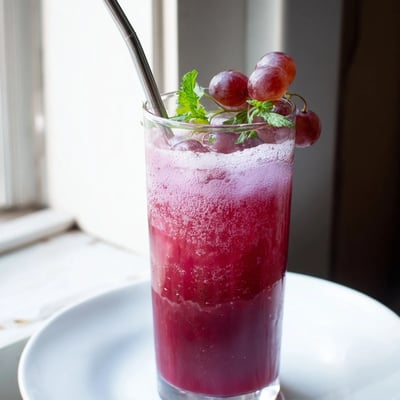 Grape Agua Fresca