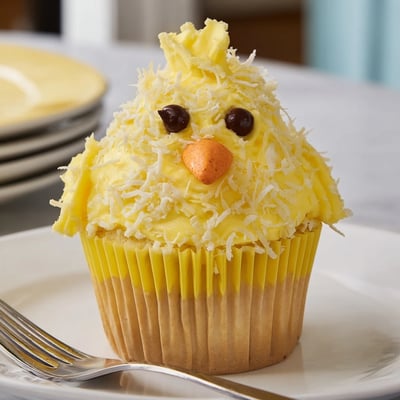 Easter Chick Cupcakes